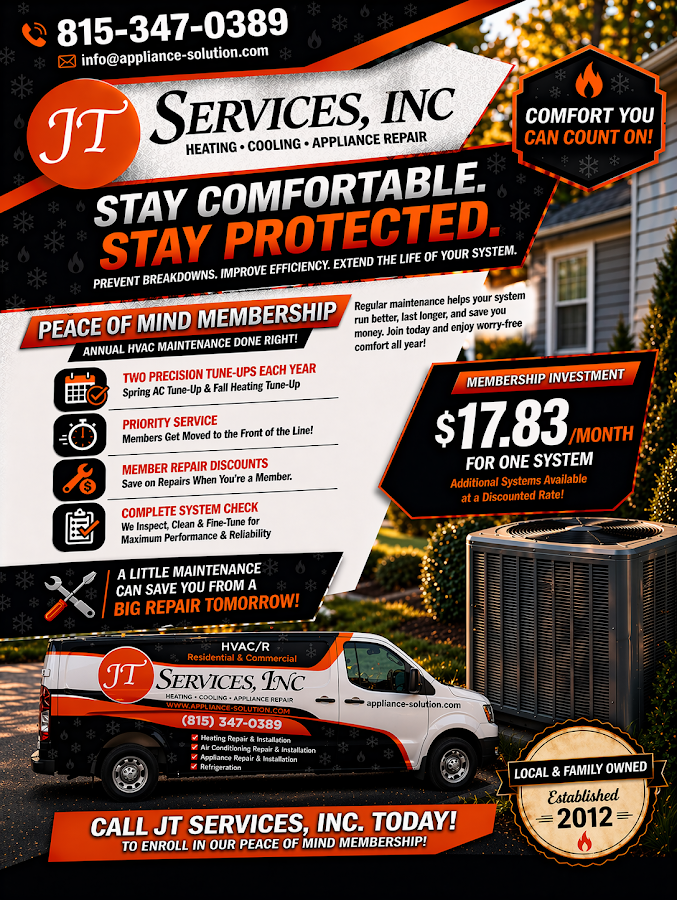 JT Services Inc - Expert Appliance & HVAC Repair