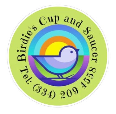 Birdie's Cup and Saucer logo