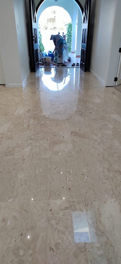 Marble polishing and Crystallizing