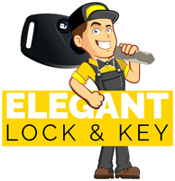 Elegant Lock And Key logo