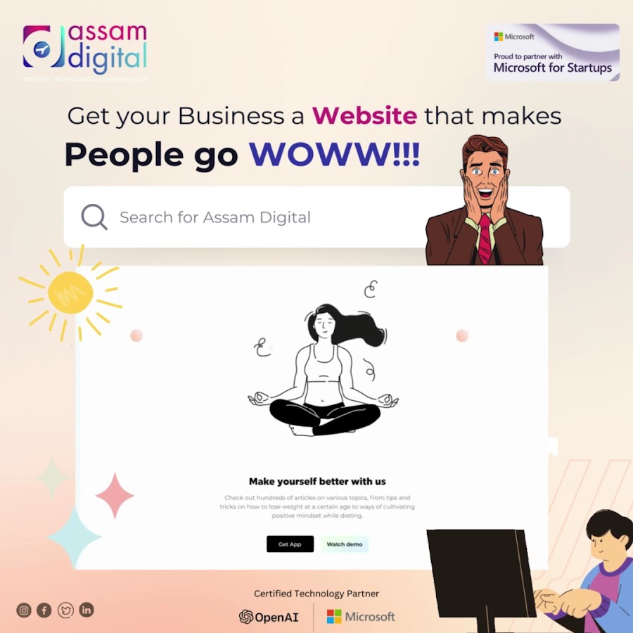 Assam Digital - #1 Website Design Agency (Hatigaon, Guwahati Branch)