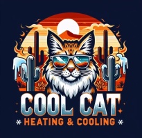 Cool Cat Heating and Cooling logo