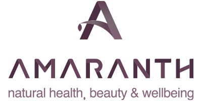 Amaranth Wellbeing: Natural Health Shop and Treatments logo