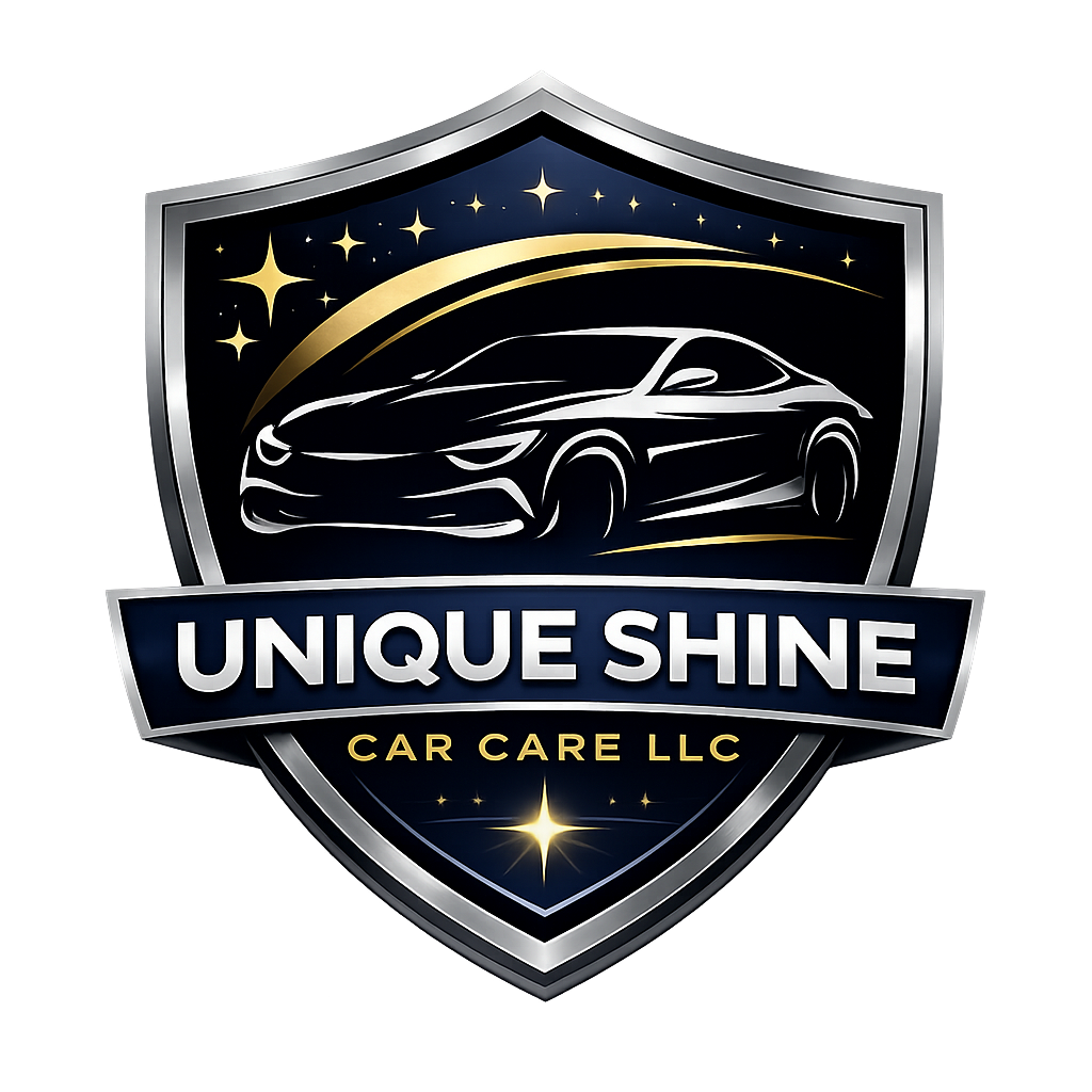 Unique Shine Car Care logo