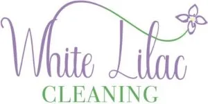 White Lilac Cleaning logo