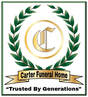 Carter Funeral Home logo