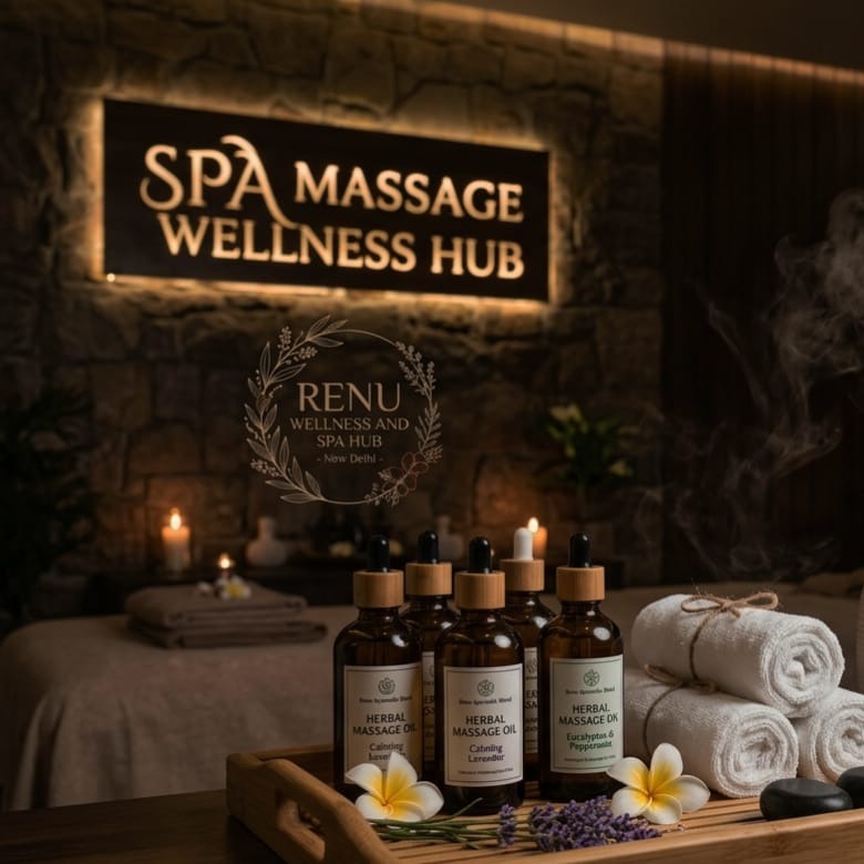 Renu Wellness And Spa Hub logo
