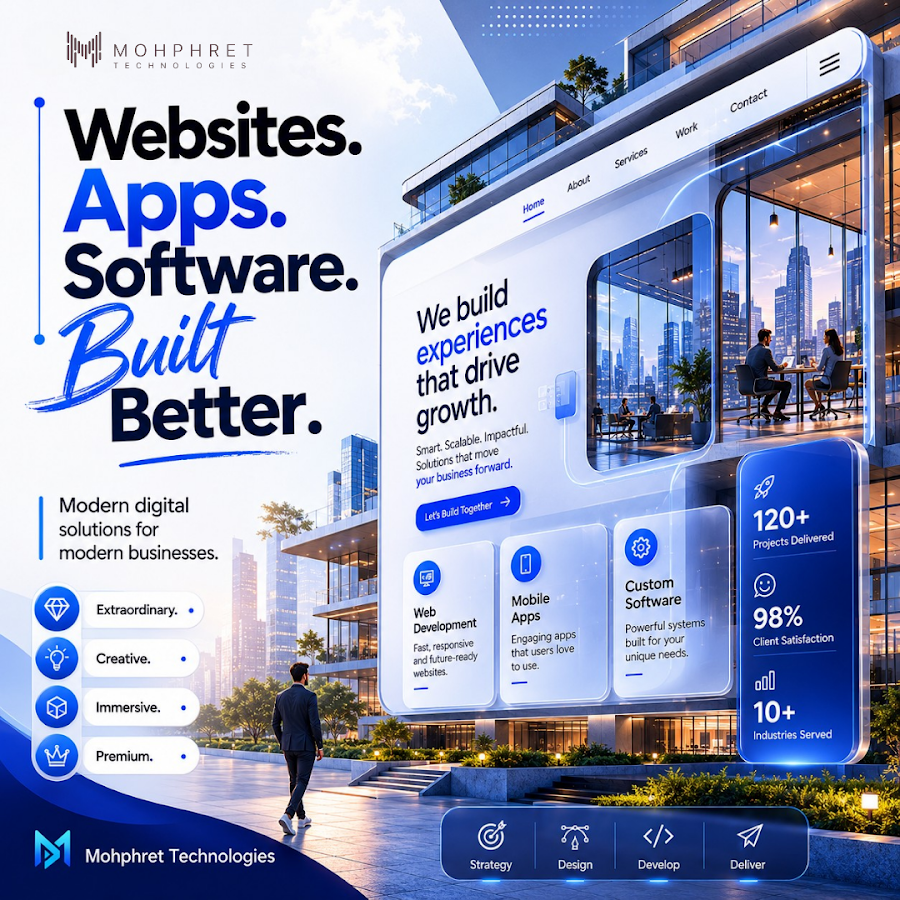 Mohphret Technologies - Software Development & Digital Marketing Agency