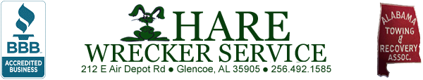 Hare Wrecker Service logo