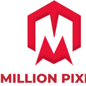 Million pixels logo