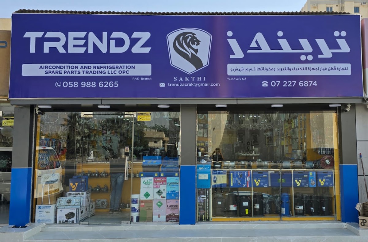 Trendz Ac Spare Parts Trading LLC Ras Al Khaimah