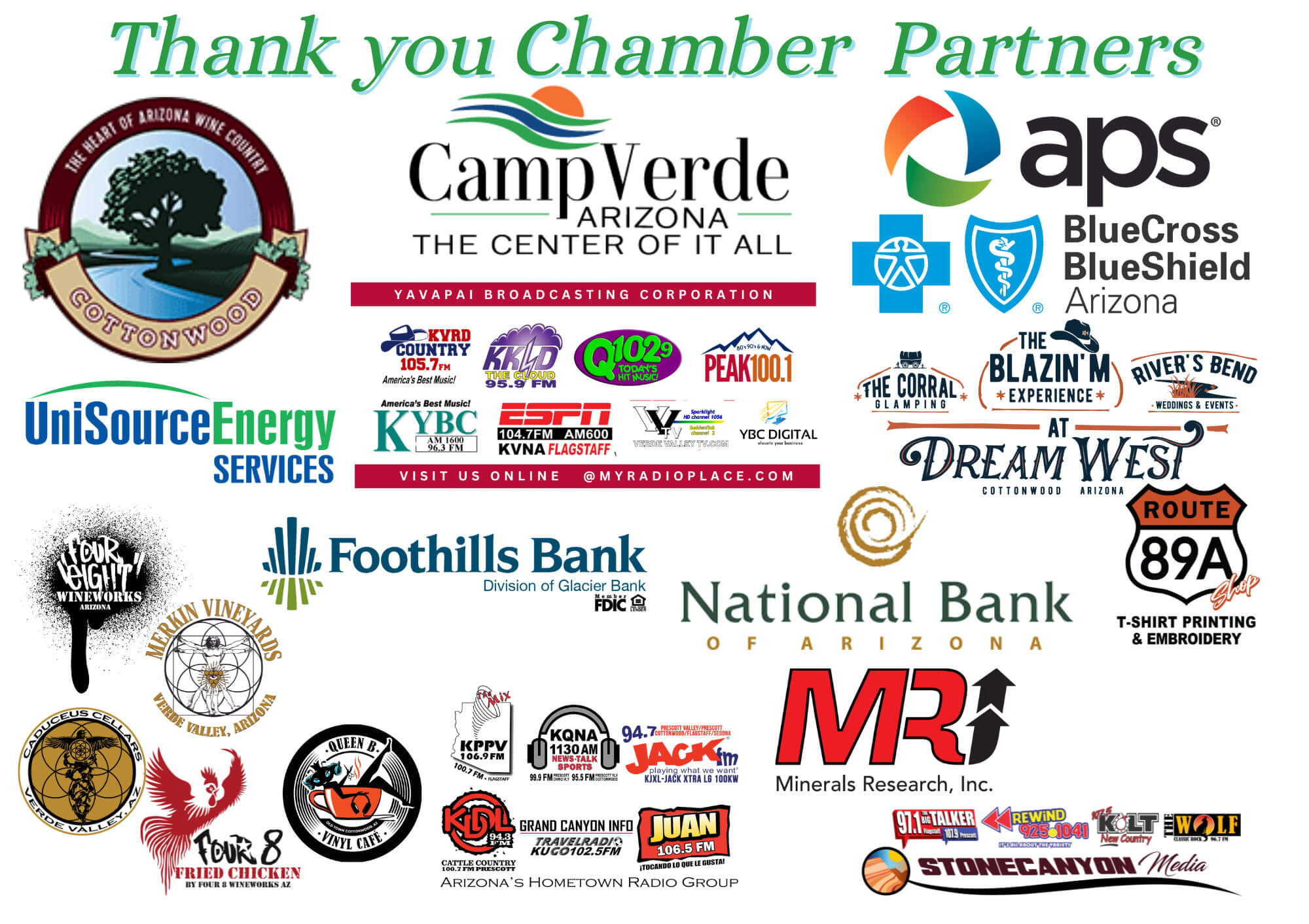 Greater Cottonwood Chamber of Commerce and Visitor Center logo