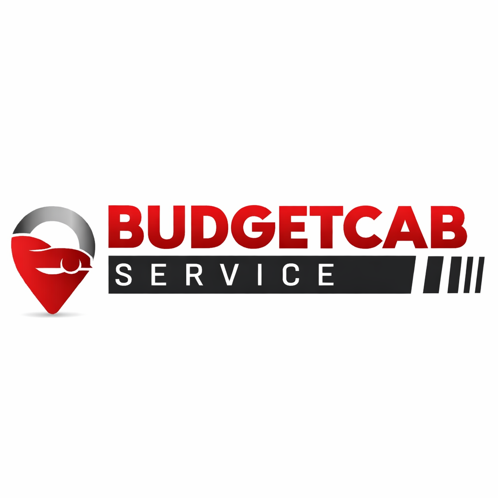 Budget cab service logo