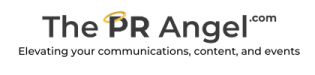 The PR Angel logo