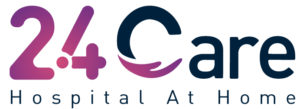 The 24 Care Hub Center logo
