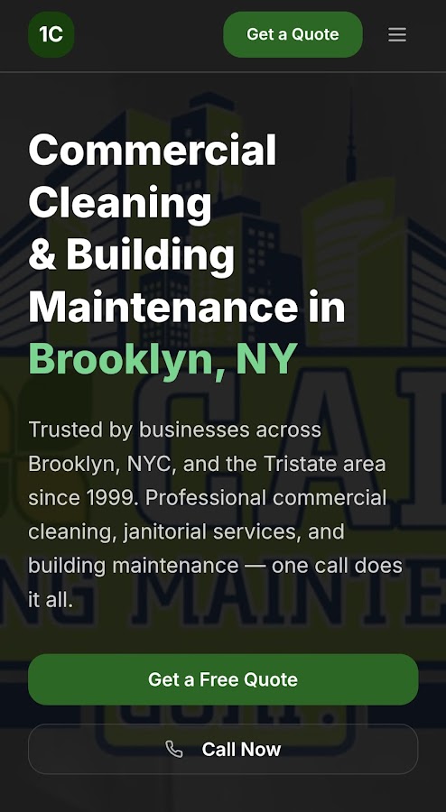 1 Call Building Maintenance Corp
