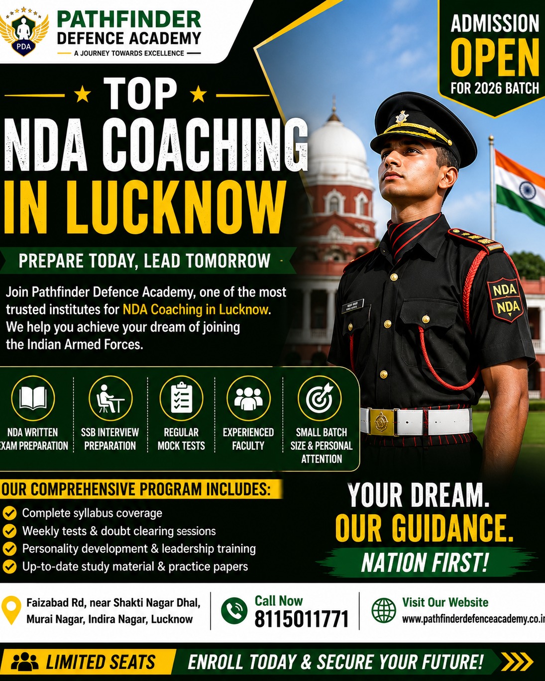 PATHFINDER DEFENCE ACADEMY NDA Coaching in Lucknow photo 1