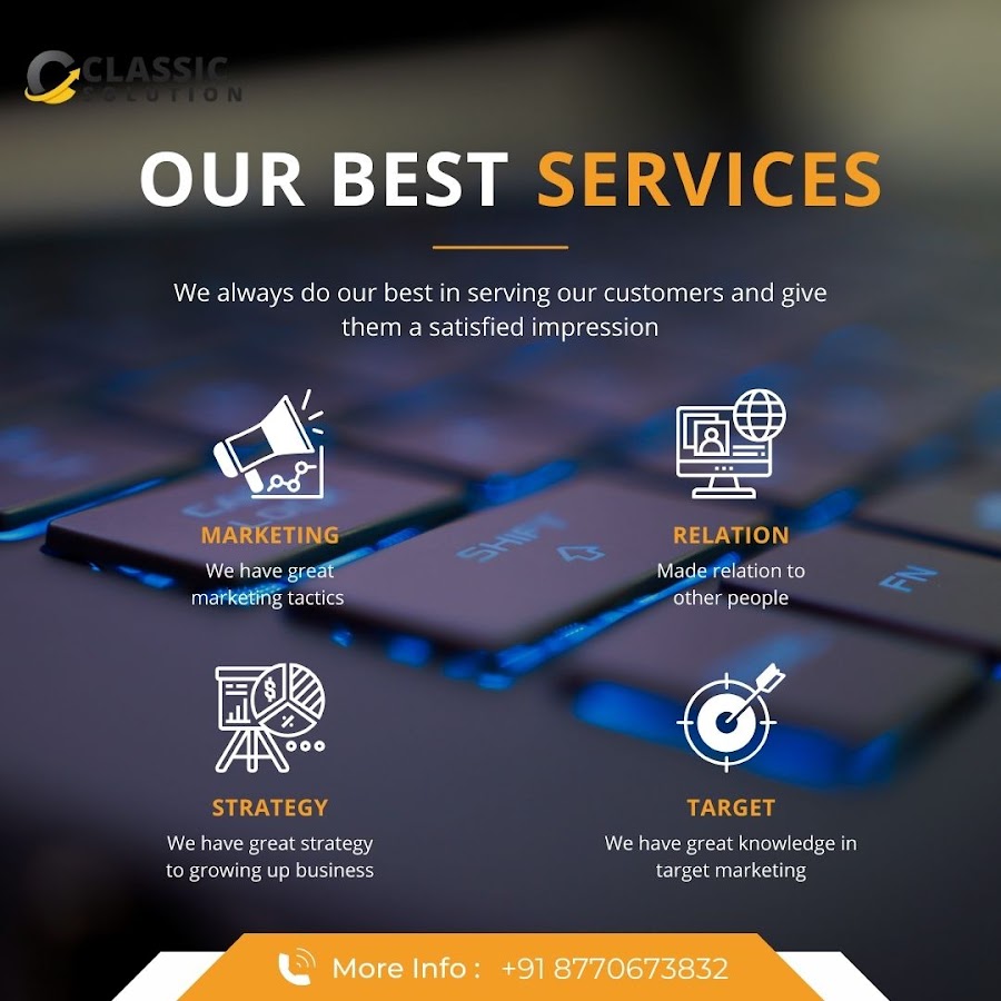 Classic Solution - Digital Marketing Company in Indore | Social Media marketing Agency | Graphics Design | Google Listing