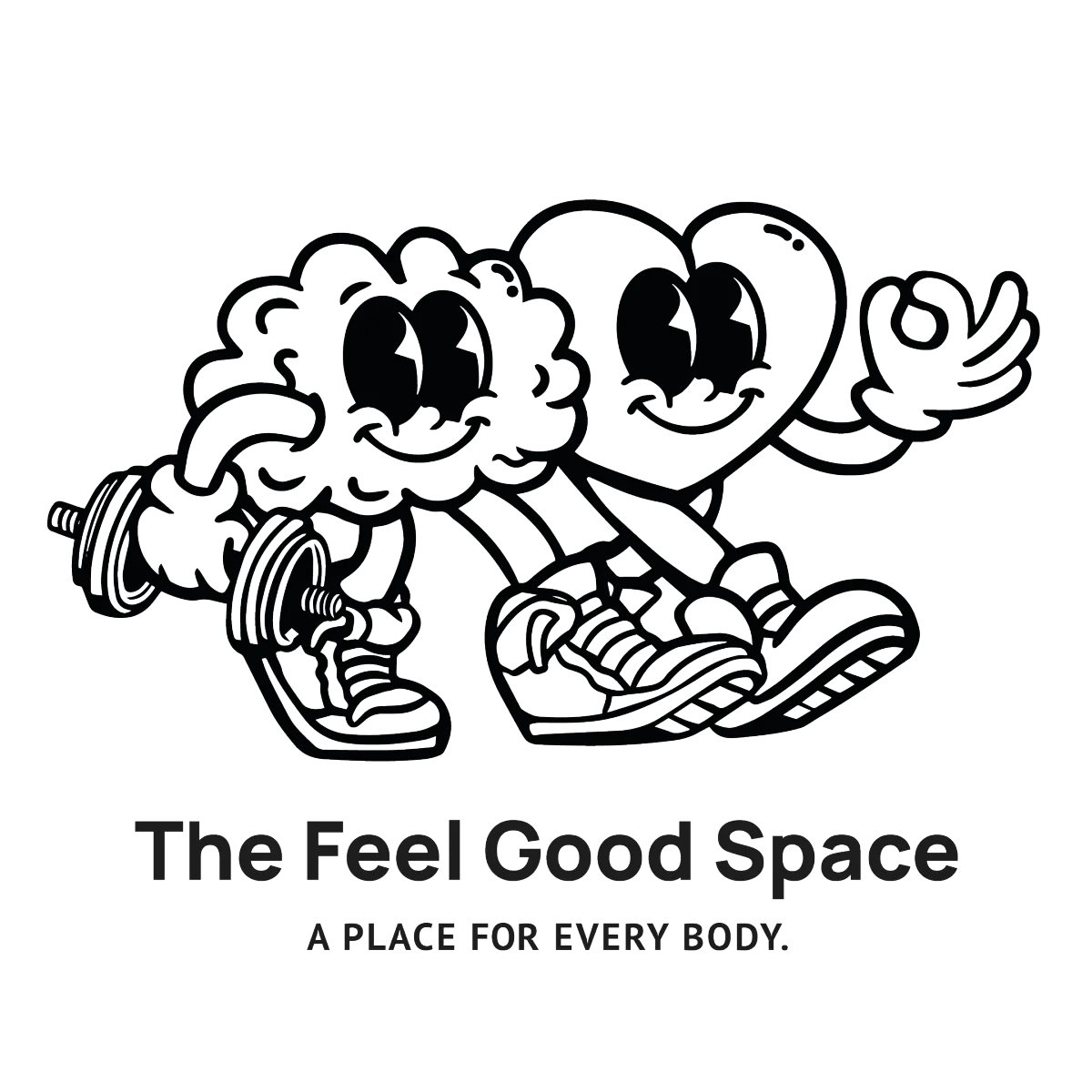 the feel good space logo
