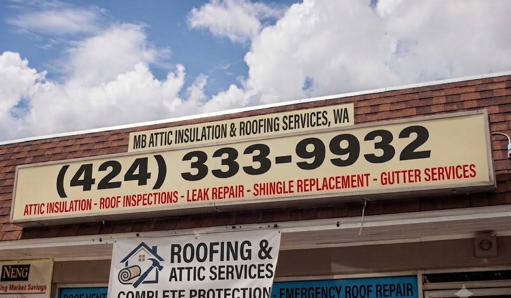 MDR Attic Insulation & Roofing Services Co, WA
