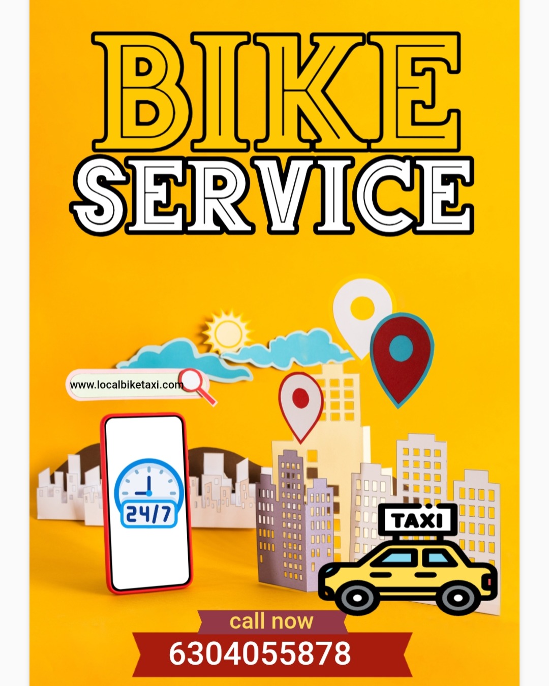 Local bike taxi photo 2