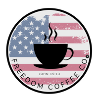 Heroes of Freedom Coffee Shop logo