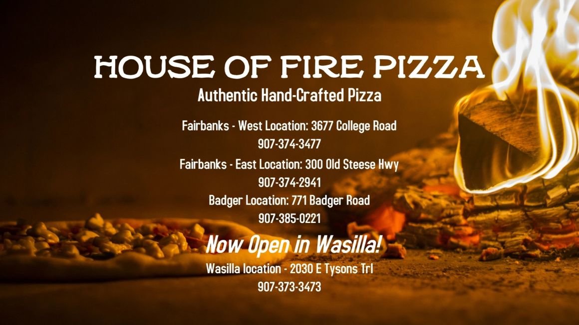 House of Fire Pizza - Badger Road logo