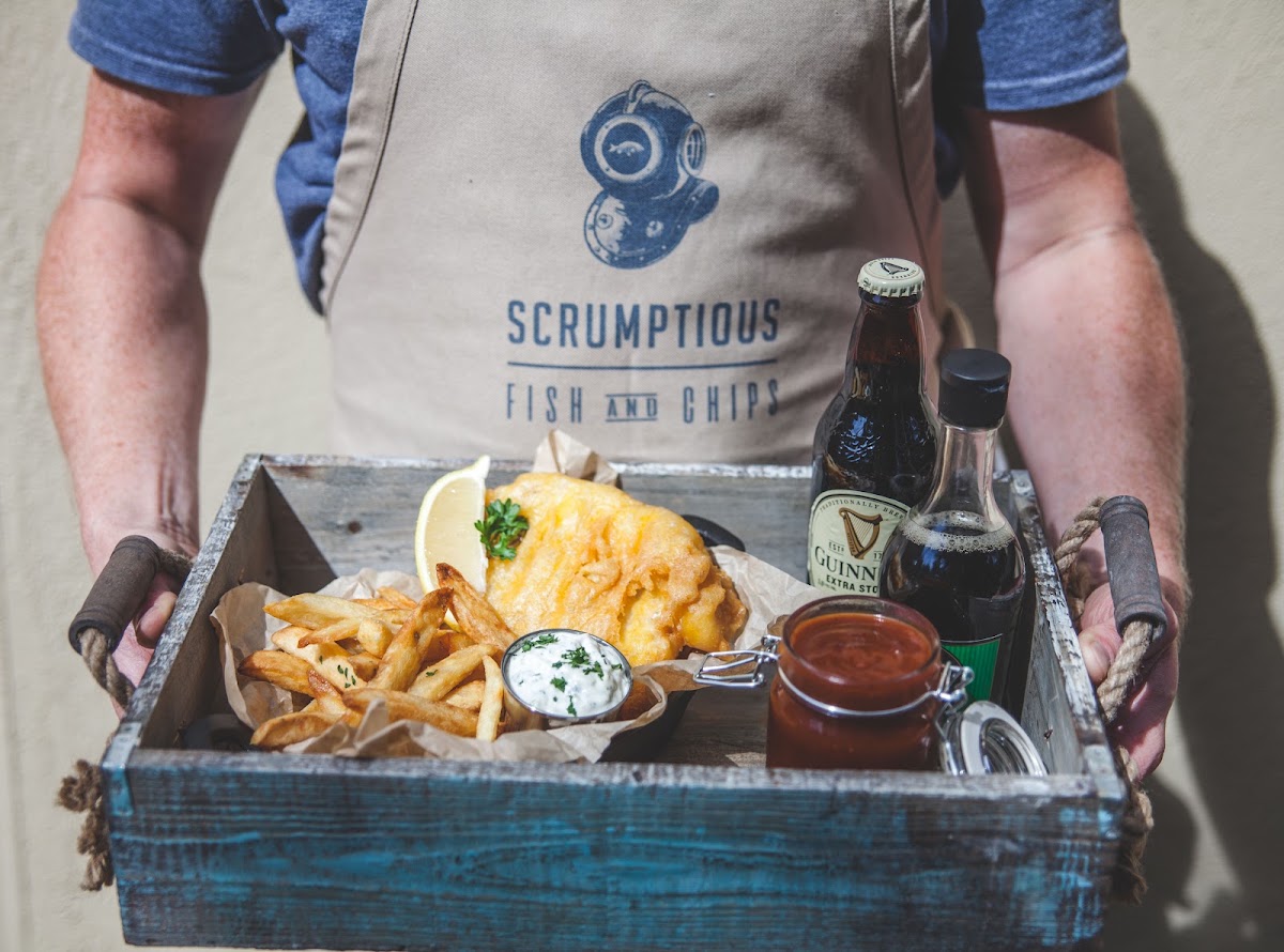Scrumptious Fish and Chips Food Truck