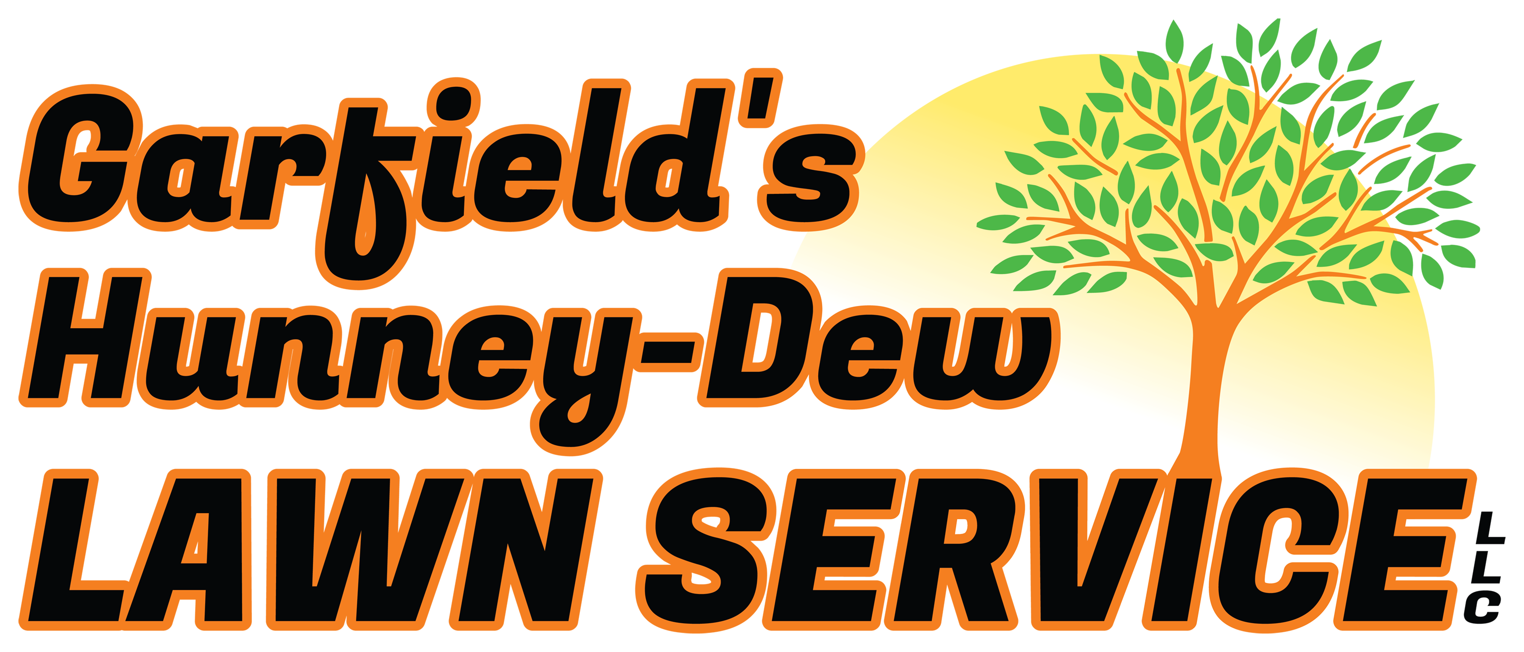 Garfield's Hunney-Dew Lawn Service LLC. logo