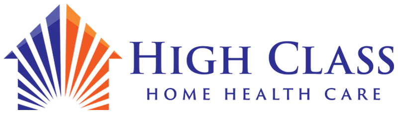High class home health care logo