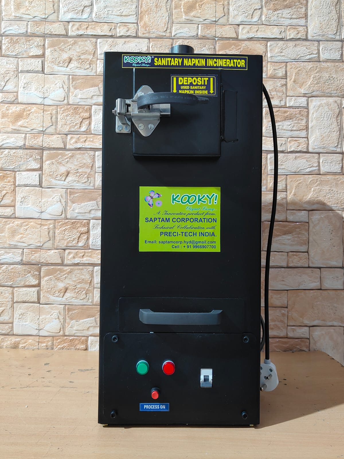 Sanitary Napkin incinerator
