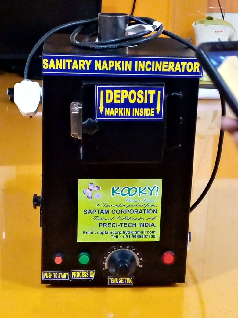Sanitary Napkin incinerator