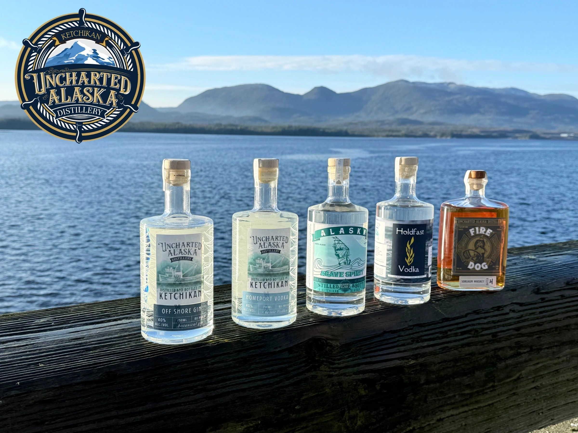 Uncharted Alaska Distillery logo