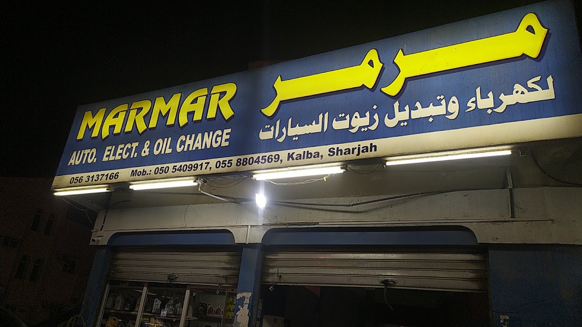 Mar mar oil chage & ac work&elctric work