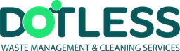 Dotless waste management service logo
