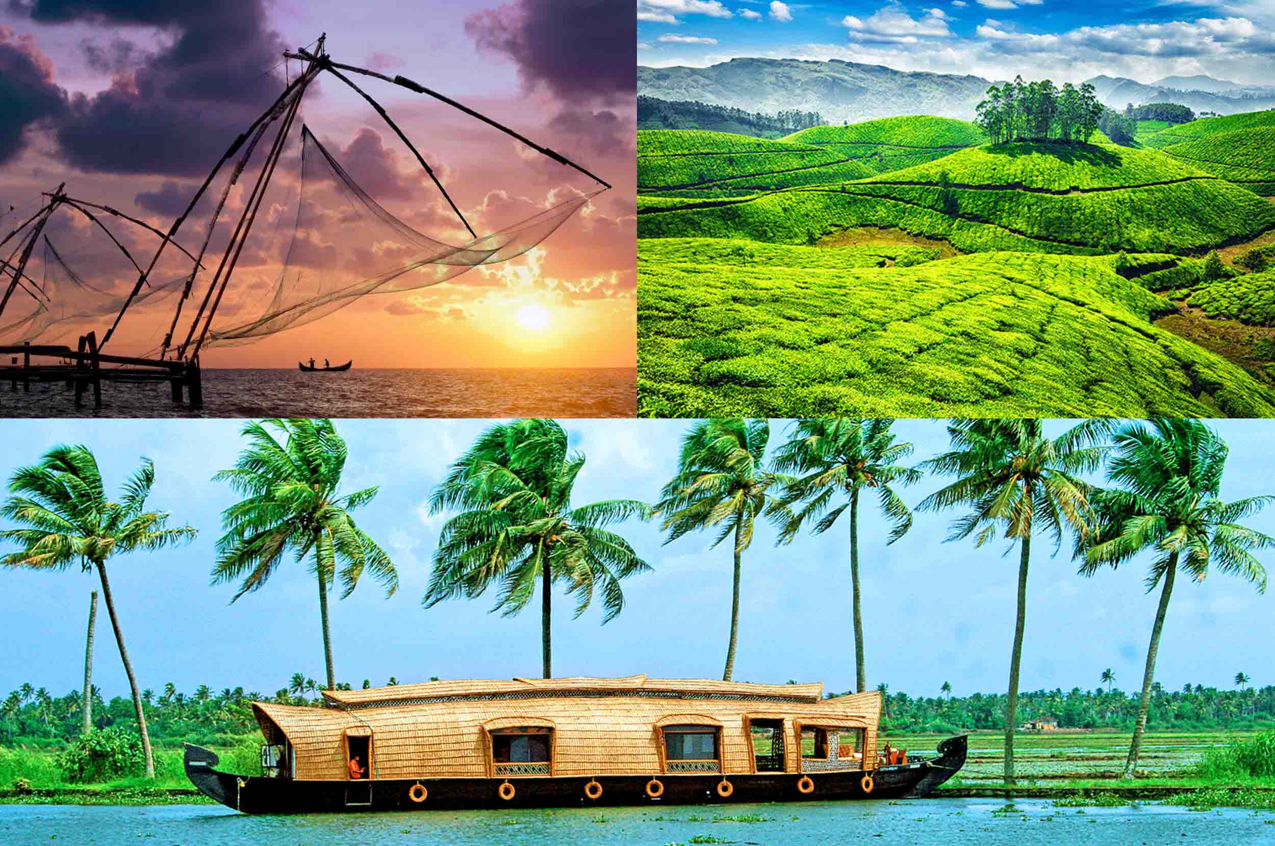 Cochin Athirappilly Munnar Thekkady Alleppey Best of Kerala Tour Packages