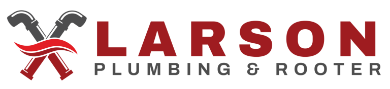 Larson plumbing & Rooter logo