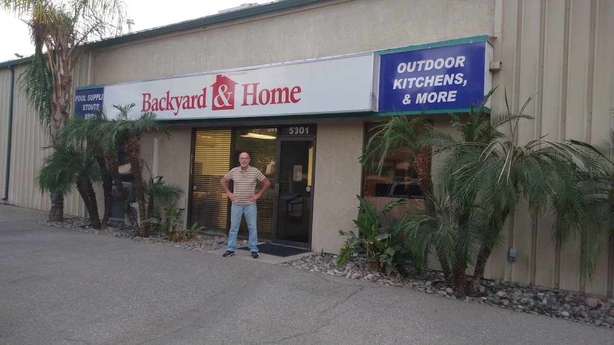 Backyard and Home