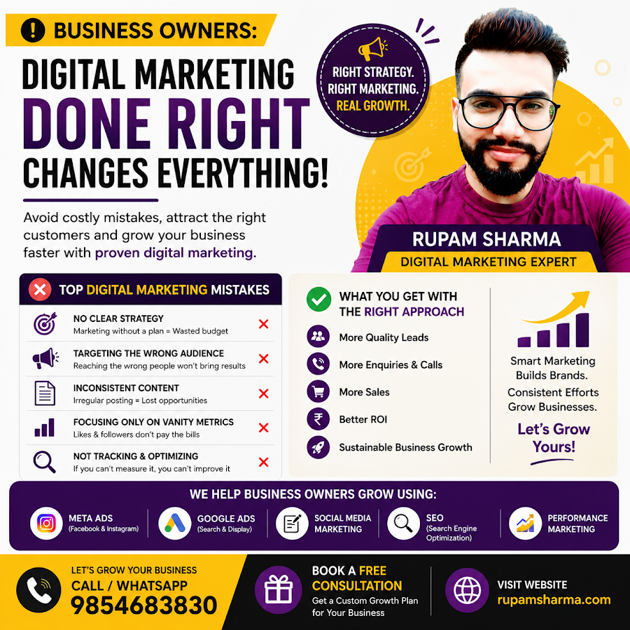 Rupam Sharma Digital Marketing