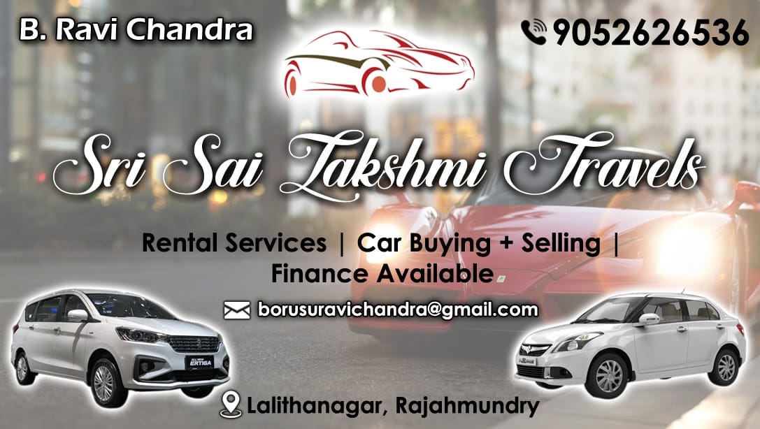 Sri Sai Lakshmi Car Travels Rajahmundry