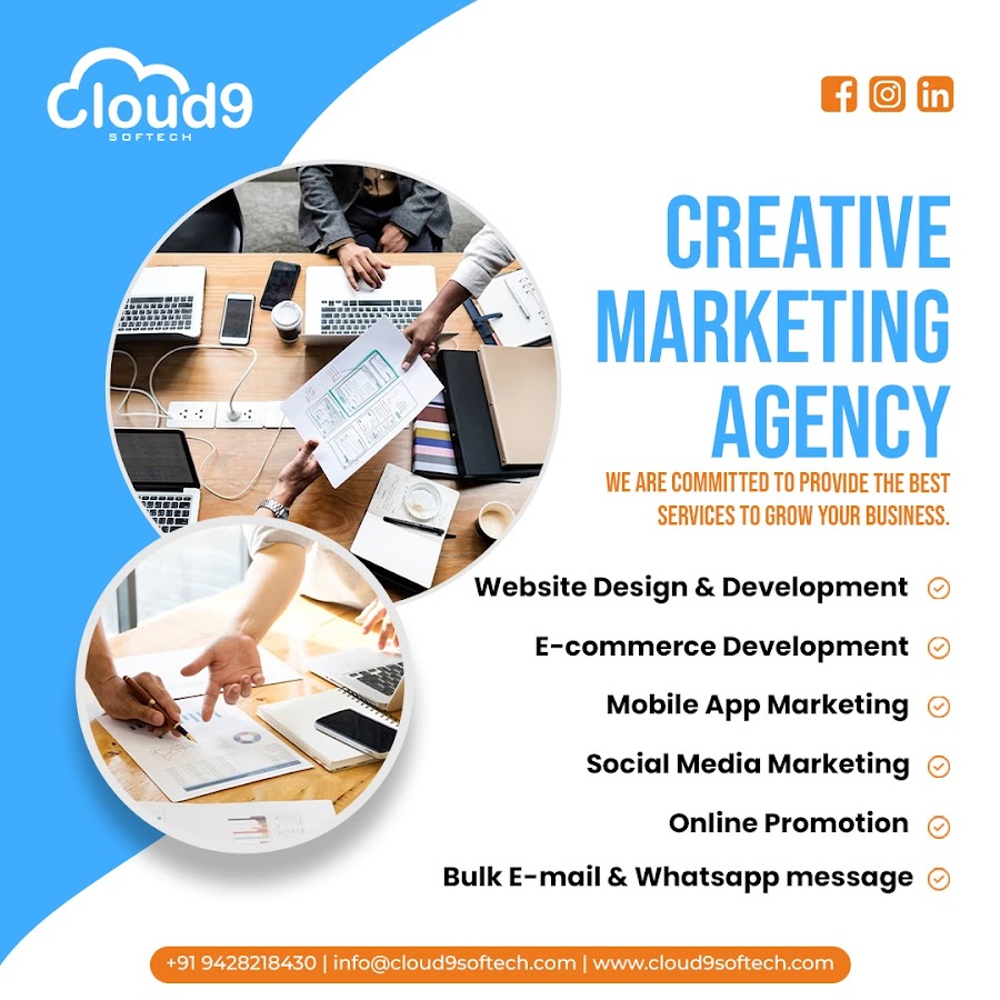 Cloud9 Softech - Website Development & Mobile App Development Company in Vapi, Gujarat, India