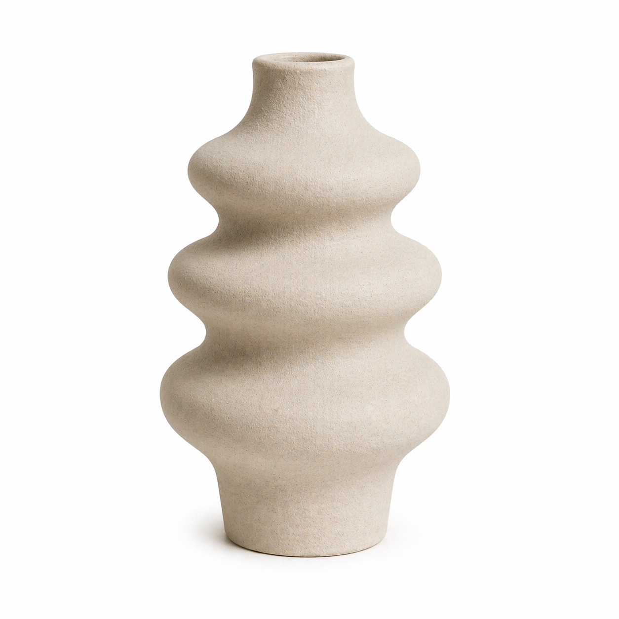 Dune Sculpt Ceramic Vase
