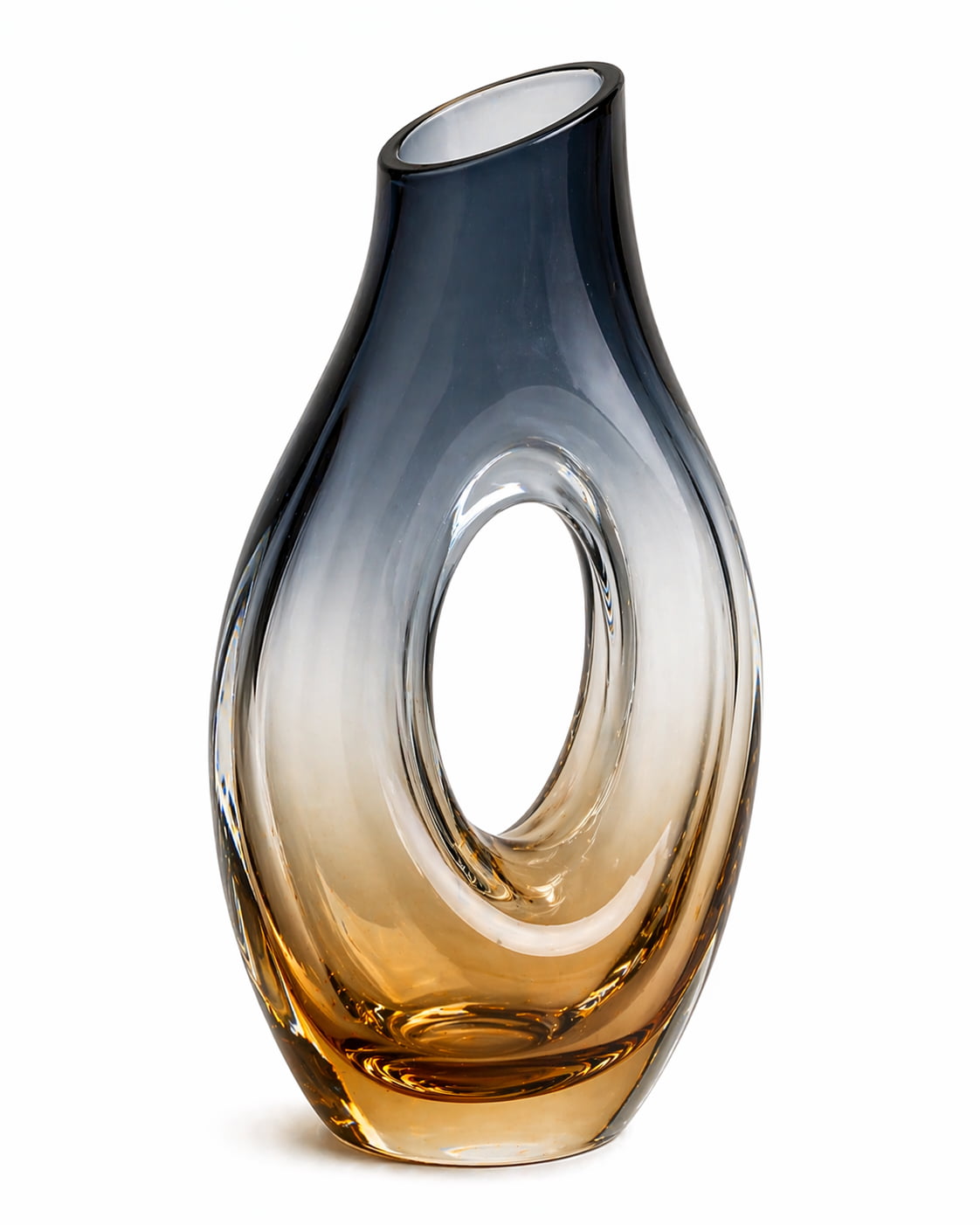 Infinity Loop Glass Vase