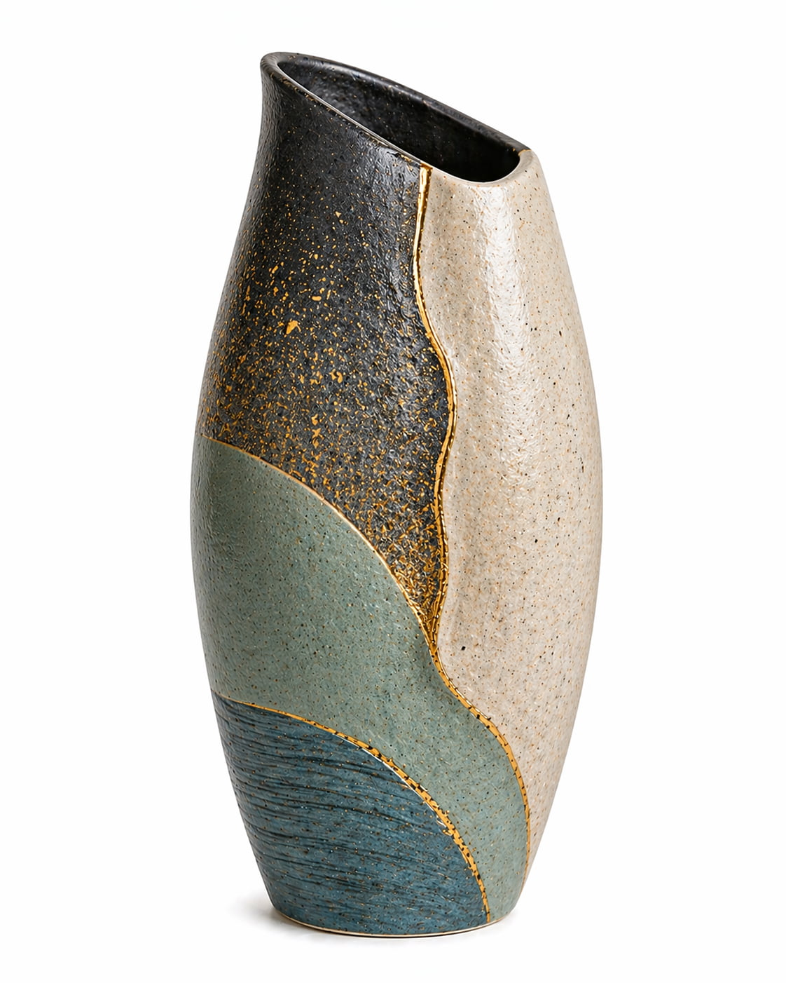 Kintsugi Flow Artisan Vase
