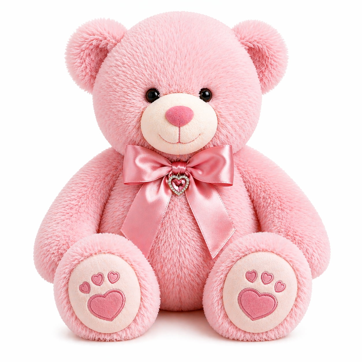 Blush Heart Premium Teddy (40cm)