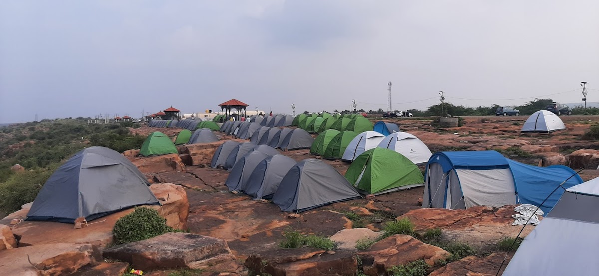 Gandikota canyon & fort view Camping and Home Stay