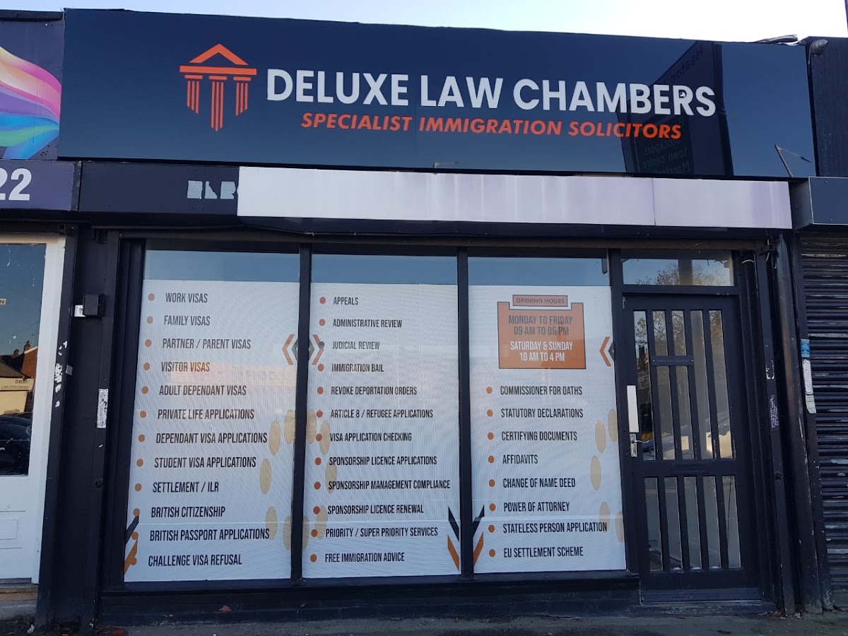 Deluxe Law Chambers - Immigration Solicitors In Manchester