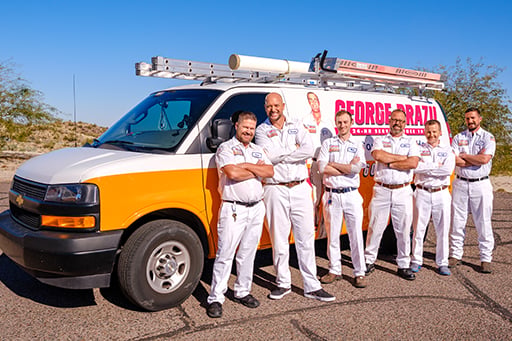 George Brazil Air Conditioning & Heating logo