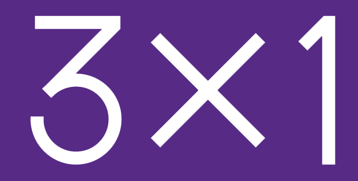 3x1 logo