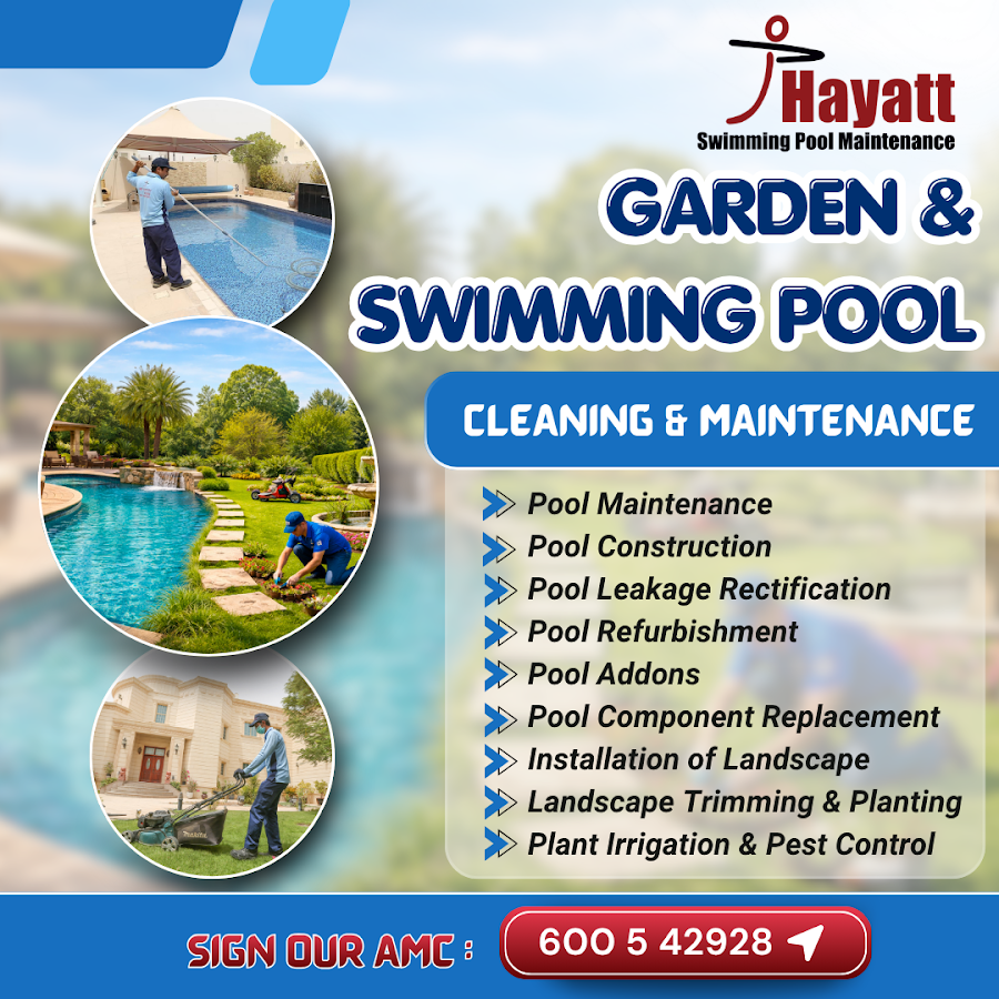 Hayatt Swimming Pools Maintenance